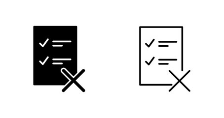 Fake List Vector Icon © Malik Grafix