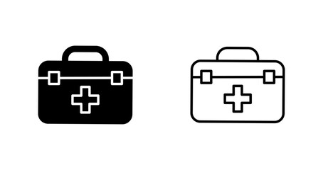 First Aid Kit Vector Icon