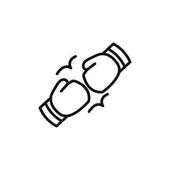 Rivalry logo sign vector outline