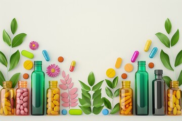 Online pharmacy interface showing available medications for prescription, online prescription, comprehensive selection