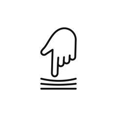 Resilience material logo sign vector outline