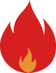 fire flame svg illustration