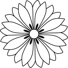 Flower and Florals simple icon 