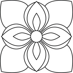 Flower and Florals simple icon 