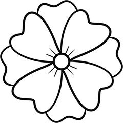 Flower and Florals simple icon 