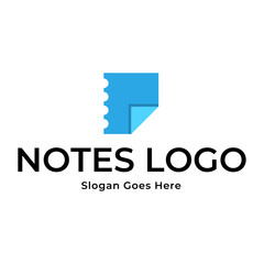 notepad vector, icon or logo sign symbol illustration