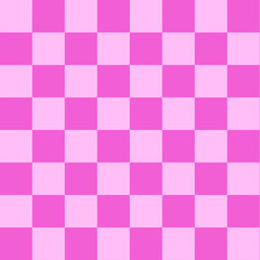Popular checker chess square abstract background. Chessboard seamless pattern