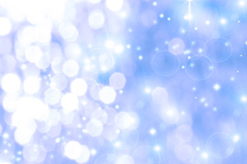 Sparkling Light Blue Winter...