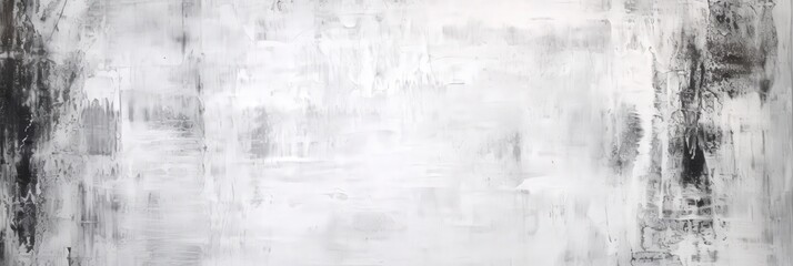 Obraz premium Abstract Grey and White Painting