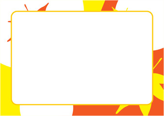 爽やかでシンプルな秋をイメージした背景画像