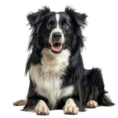 Border collie cut-out for print