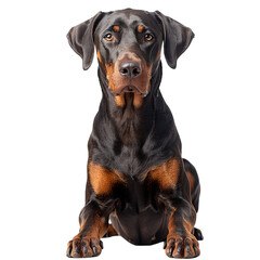 Obraz premium Doberman pinscher cut-out for digital use