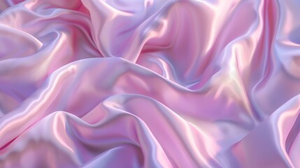 Fototapeta premium Pink silk material texture, colored print texture, texture for clothing materials