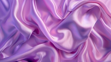 Obraz premium Violet silk material texture, colored print texture, texture for clothing materials