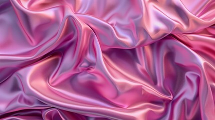 Pink silk material texture, colored print texture, texture for clothing materials