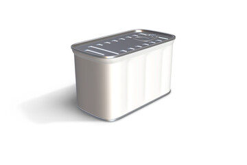 3D rendering Canned Food for the best presentation of your product mockups