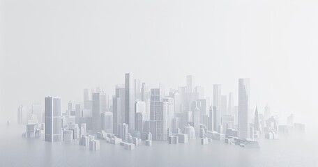 Naklejka premium A global financial company on a white background, showcasing a clean and professional image, emphasizing its role in worldwide financial services and business solutions.