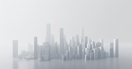 Obraz premium A global financial company on a white background, showcasing a clean and professional image, emphasizing its role in worldwide financial services and business solutions.