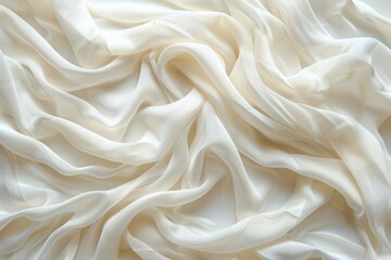 Obraz premium Blank clothes label, white fabric, laundry care instructions detail