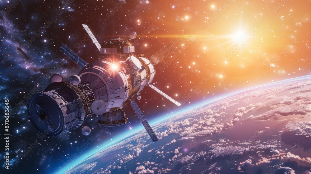 Poster space missions push the boundaries of human knowledge and technology, unlocking the secrets of the c