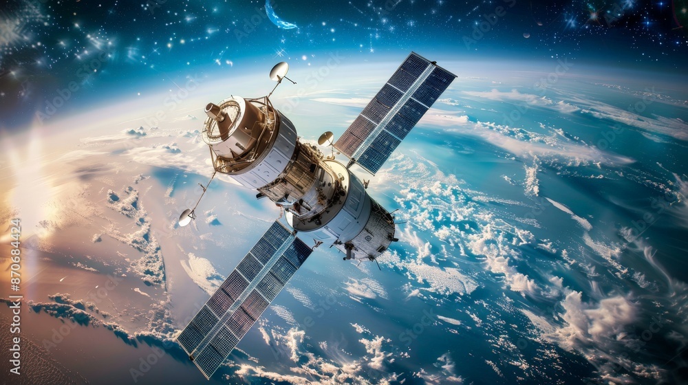 Poster space missions push the boundaries of human knowledge and technology, unlocking the secrets of the c