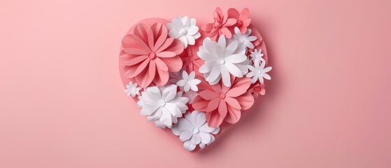 AIpowered greeting cards dynamically change their paper art designs to reflect the senders emotions, creating personalized and magical expressions of love, with copy space