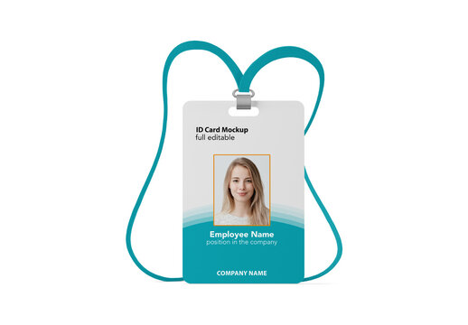ID Card Mockup
