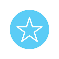 Favorite star icon rating symbol reward rating mark icons with background.