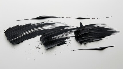 A black paintbrush dipped in vibrant paint, ready to create a masterpiece on the canvas