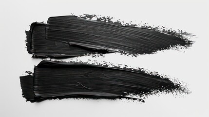 A black paintbrush dipped in vibrant paint, ready to create a masterpiece on the canvas