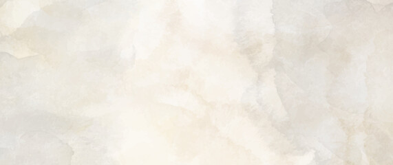 Vector watercolor art background. Old paper. Marble. Stone. Beige watercolour texture for cards, flyers, poster, banner. Stucco. Wall. Brushstrokes and splashes. Painted template for design.