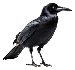 Fototapeta premium PNG Blackbird animal wildlife perching.