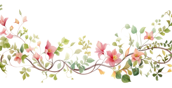 PNG Flower pattern plant freshness.