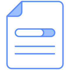 Obraz premium Progress File