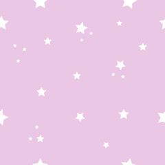 Seamless star pattern, endless texture background