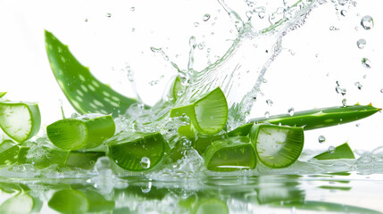 Aloe Vera Splash with Water