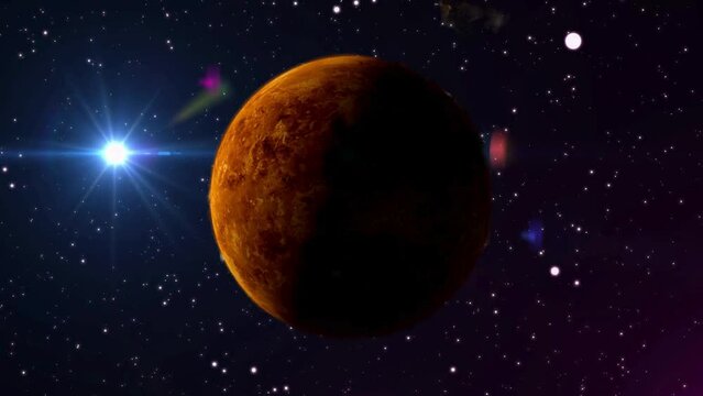 Astronaut, Planet and space.