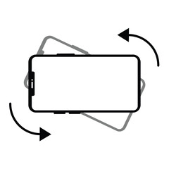 Vector Rotate Your Phone Icons design illustration