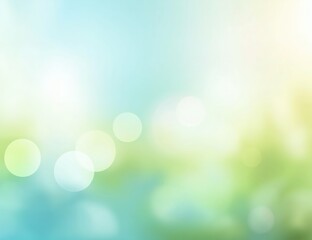 Obraz premium Blurred Light Blue And Green Abstract Background