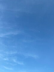 blue sky with clouds