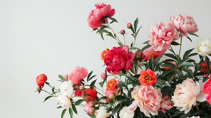 Fototapeta premium Peonies in Bloom