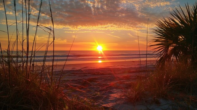 Sunrises are like promises of hope, a reminder that each day brings new possibilities.