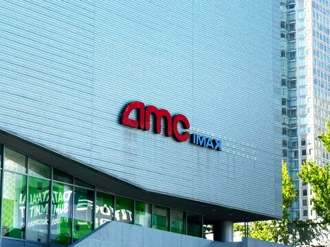 San Francisco,California,USA-June 8th 2024:AMC imax movie theater in San Francisco