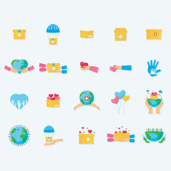 Set Element World Humanitarian Day 
