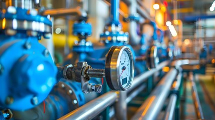 Detailed Industrial Water Flow Meters Monitoring Equipment for Resource Management