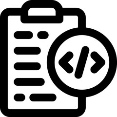 project icon. vector line icon for your website, mobile, presentation, and logo design.