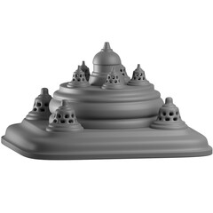tample 3d icon png
