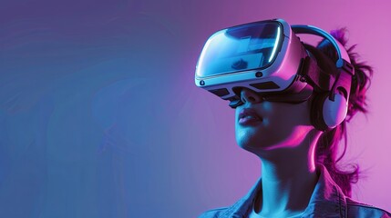 an image of a person using VR and AR googles