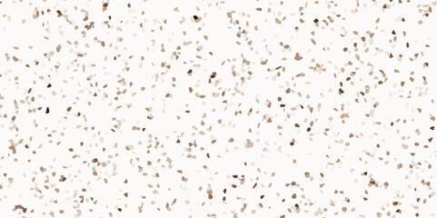 Terrazzo flooring consists of chips of marble texture. quartz surface brown, white for bathroom or kitchen countertop. brown paper texture background. rock stone marble backdrop textured illustration.