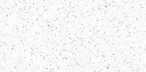 Terrazzo flooring consists of chips of marble texture. quartz surface white, black for bathroom or kitchen countertop. white paper texture background. rock stone marble backdrop textured illustration.